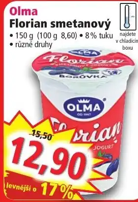 Norma Olma Florian smetanový nabídka