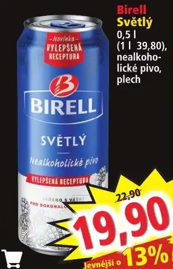 Norma Birell Světlý 0,5 L nabídka