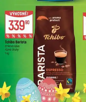 Globus Tchibo barista nabídka