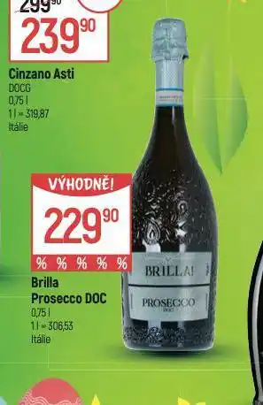 Globus Brilla prosecco doc nabídka