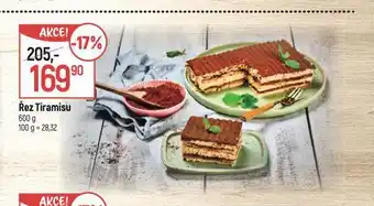 Globus Řez tiramisu nabídka