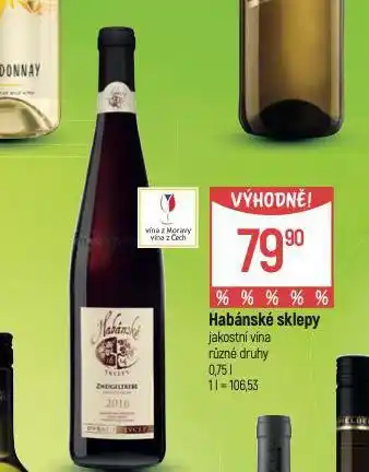 Globus Habánské sklepy nabídka