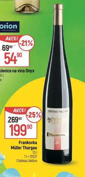 Globus Frankovka müller thurgau nabídka