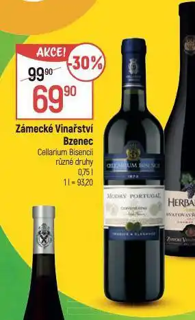 Globus Zámecké vinařství bzenec nabídka