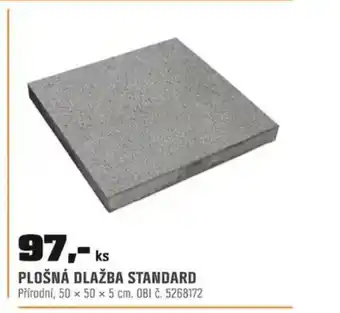 OBI PLOŠNÁ DLAŽBA STANDARD nabídka
