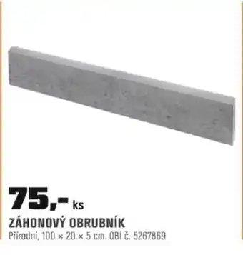 OBI ZÁHONOVÝ OBRUBNÍK nabídka