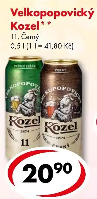 CBA Velkopopovický Kozel nabídka