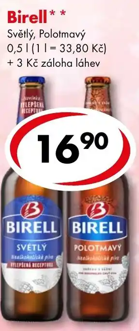 CBA Birell 0.5L nabídka