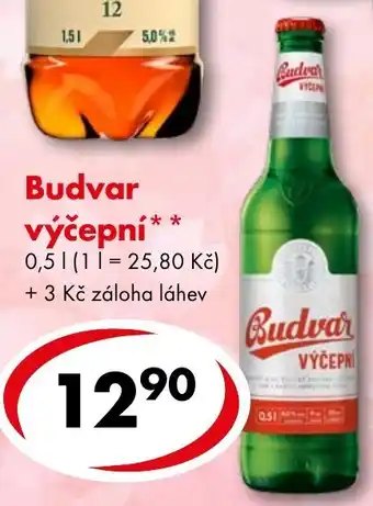 CBA Budvar výčepní 0.5L nabídka
