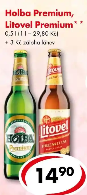 CBA Holba Premium, Litovel Premium 0.5L nabídka