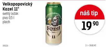 Konzum Velkopopovický Kozel 11° nabídka