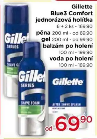 TOP drogerie Gillette Blue3 Comfort jednorázová holítka nabídka