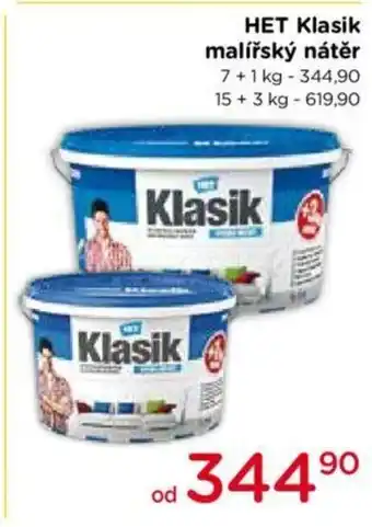 TOP drogerie HET Klasik malířský nátěr nabídka