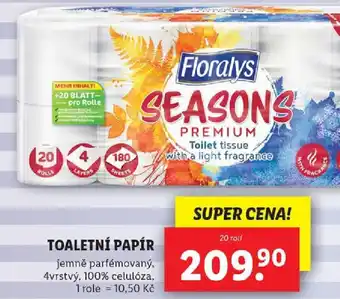 Lidl TOALETNÍ PAPÍR nabídka