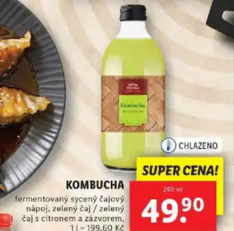 Lidl KOMBUCHA nabídka