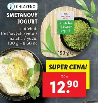Lidl SMETANOVÝ JOGURT nabídka
