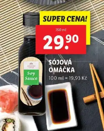 Lidl SÓJOVÁ OMÁČKA nabídka