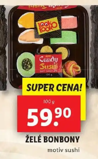 Lidl ŽELÉ BONBONY nabídka