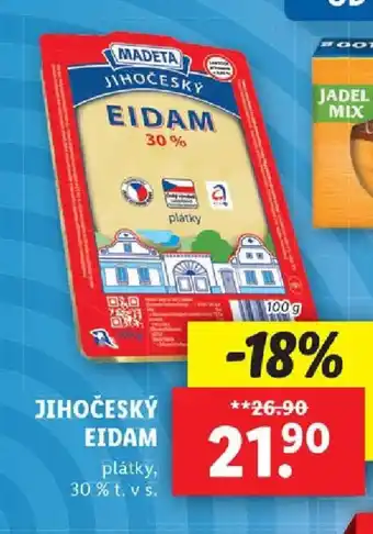 Lidl JIHOČESKÝ EIDAM nabídka
