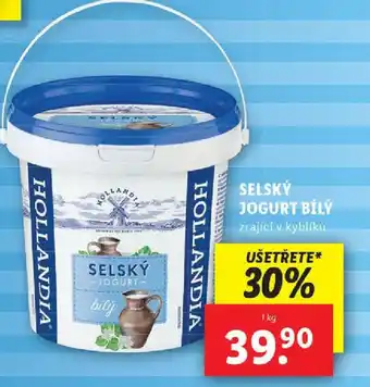 Lidl SELSKÝ JOGURT BÍLÝ nabídka