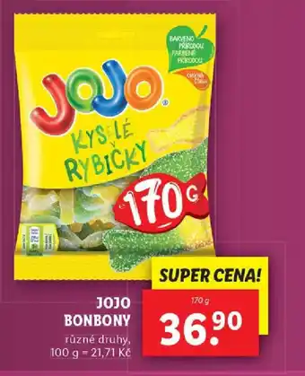 Lidl JOJO BONBONY nabídka