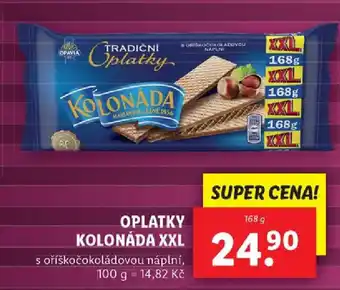 Lidl OPLATKY KOLONÁDA XXL nabídka