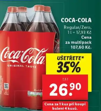 Lidl COCA-COLA 1.5L nabídka