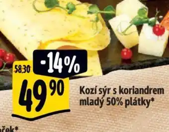 Albert Kozí sýr přírodní bloček nabídka