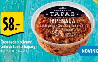 Albert Tapenáda s olivami, ančovičkami a kapary nabídka