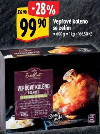Albert Vepřové koleno se zelím nabídka