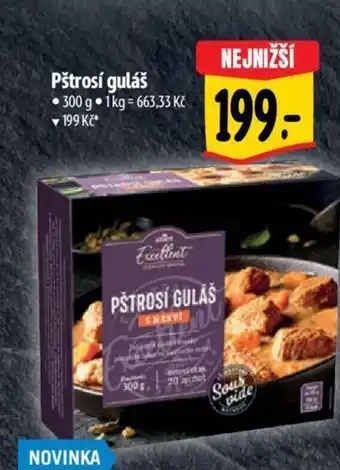 Albert Pštrosí guláš nabídka