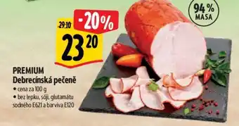 Albert PREMIUM Debrecínská pečeně nabídka