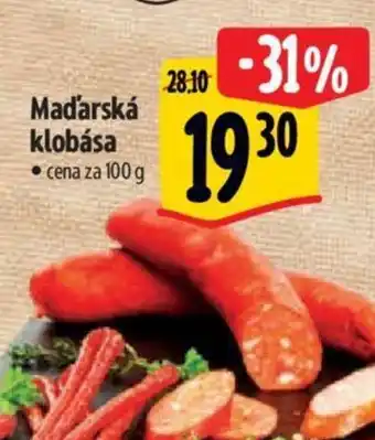 Albert Maďarská klobása nabídka
