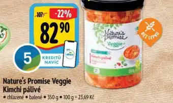 Albert Nature's Promise Veggie Kimchi pálivé nabídka