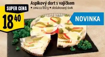 Albert Aspikový dort s vajíčkem nabídka