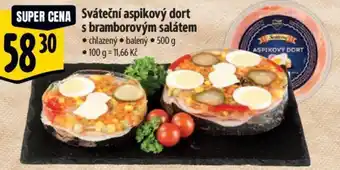 Albert Sváteční aspikový dort s bramborovým salátem nabídka