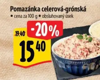 Albert Pomazánka celerová-grónská nabídka