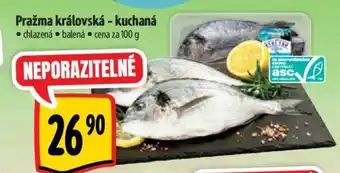 Albert Pražma královská - kuchaná nabídka