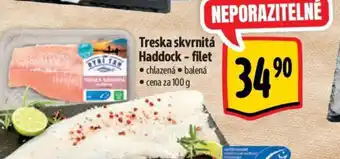 Albert Treska skvrnitá Haddock - filet nabídka