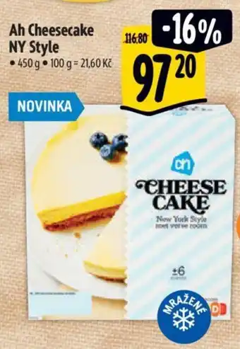 Albert Ah Cheesecake NY Style nabídka