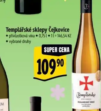 Albert Templářské sklepy Čejkovice 0.75L nabídka