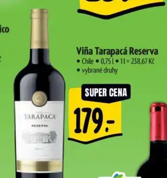 Albert Viña Tarapacá Reserva 0.75L nabídka