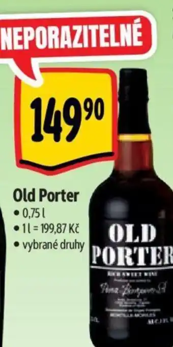 Albert Old Porter 0.75L nabídka
