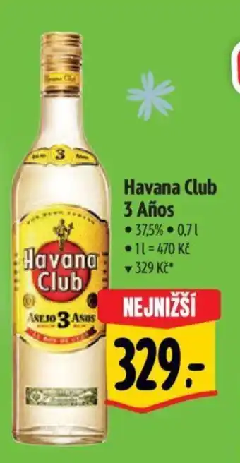 Albert Havana Club 3 Anos nabídka