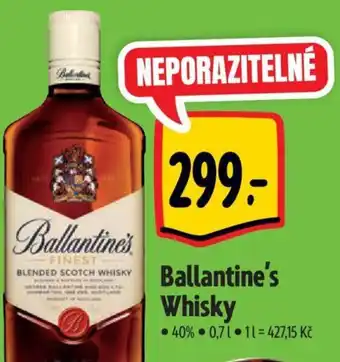 Albert Ballantine's Whisky 0.7L nabídka