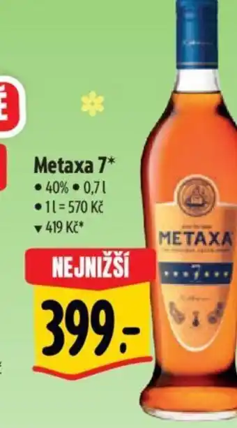 Albert Metaxa 7 nabídka