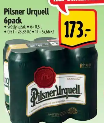 Albert Pilsner Urquell 6pack nabídka