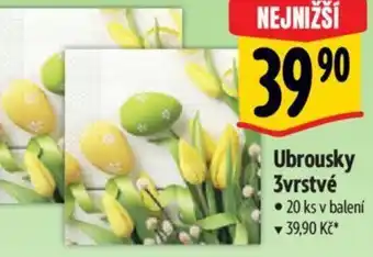 Albert Ubrousky 3vrstvé nabídka
