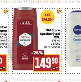 Billa Old spice sprchový gel xxl nabídka