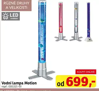 Asko Vodní lampa Motion nabídka